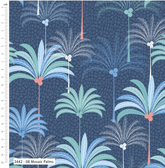 Tranquil Shores by M+B – 100% Organic Cotton Prints 112cm Wide Digitally Printed Fabric for Crafting, Quilting, Dressmaking